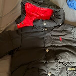 Polo down jacket gently worn